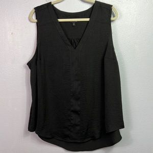 Torrid V-Neck Sleeveless Black Top Tank 2X
